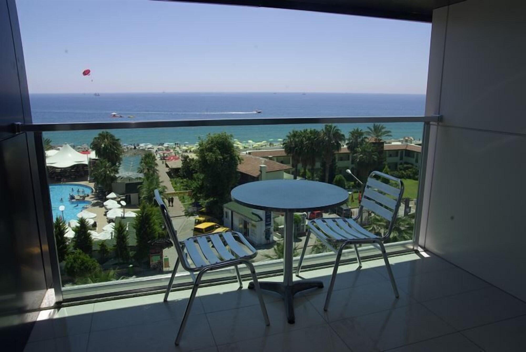 Delfino Apart Hotel Алания Экстерьер фото
