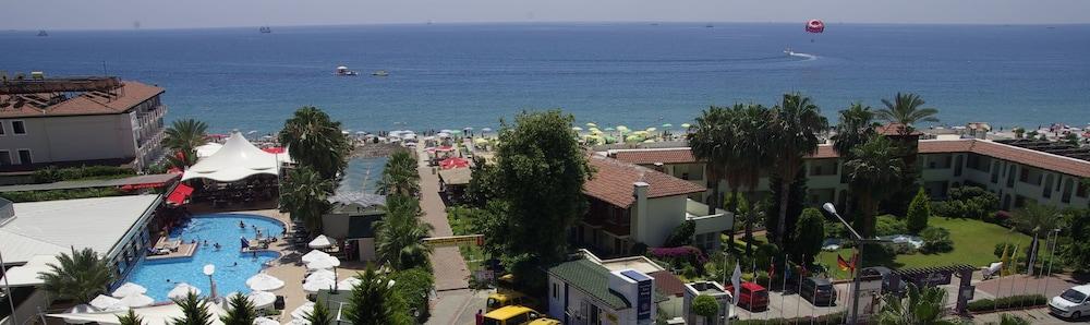 Delfino Apart Hotel Алания Экстерьер фото